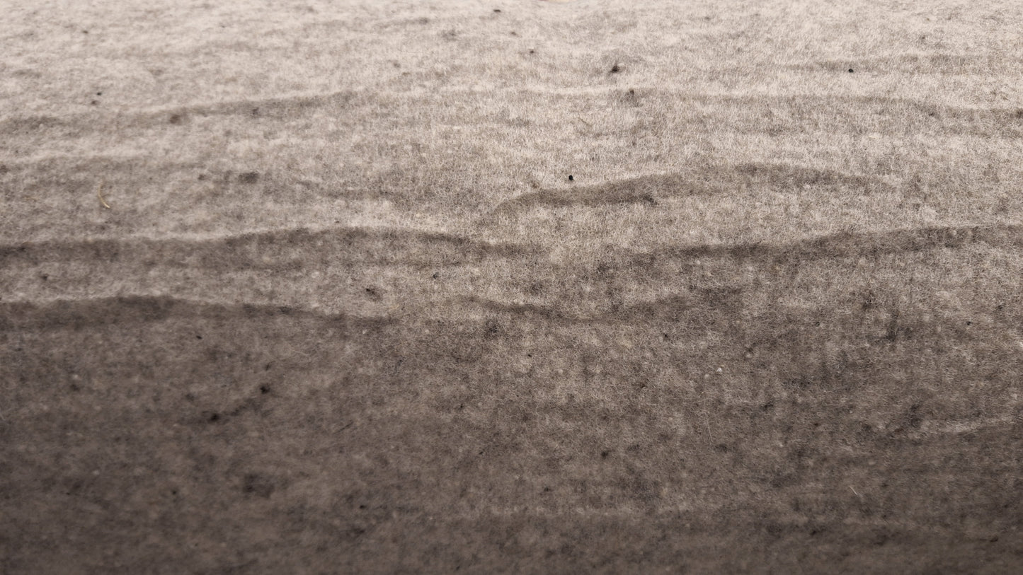 DESIGNVILT GRIJS | 5 mm | 1,6x10m | 600 gr/m2 (Kreukels)