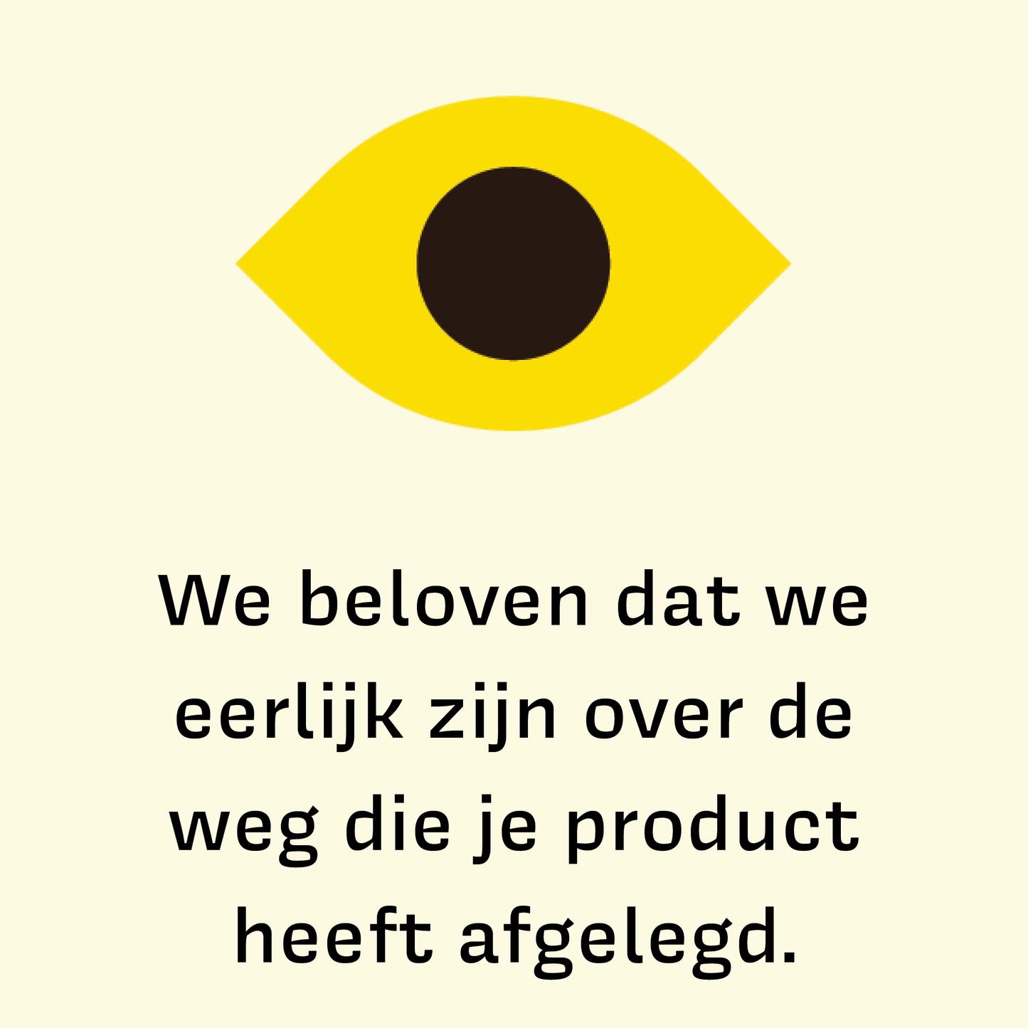 Transparante productieketen