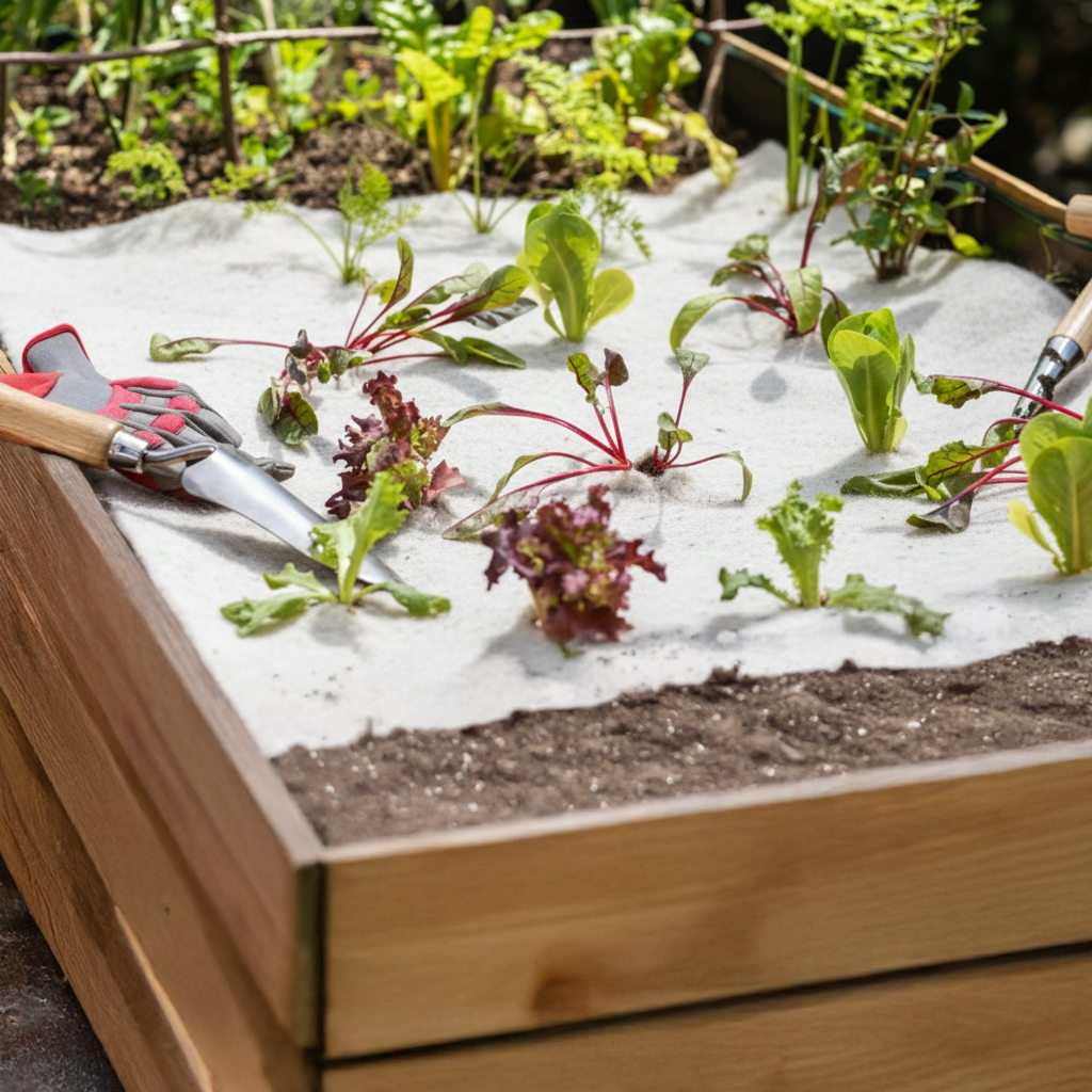 Waarom is WOL.GEOTEXTIEL ideaal voor in de tuinsector?